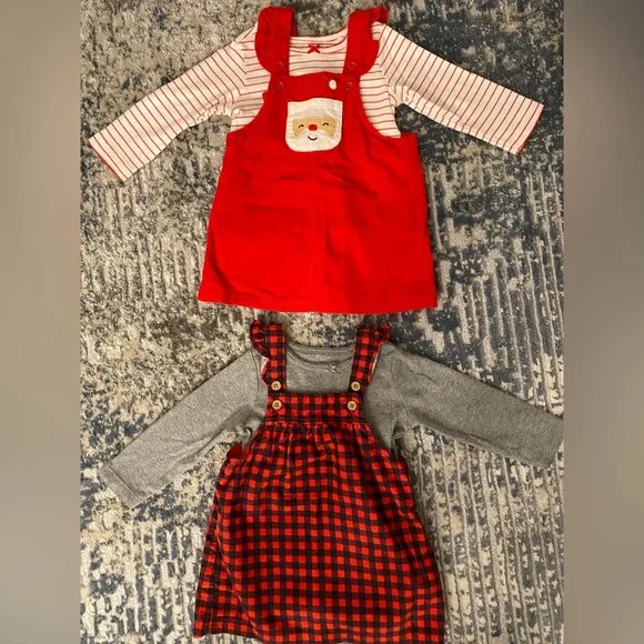 Carter's | Dresses | Carters 2 Month Holiday Dresses | Poshmark
